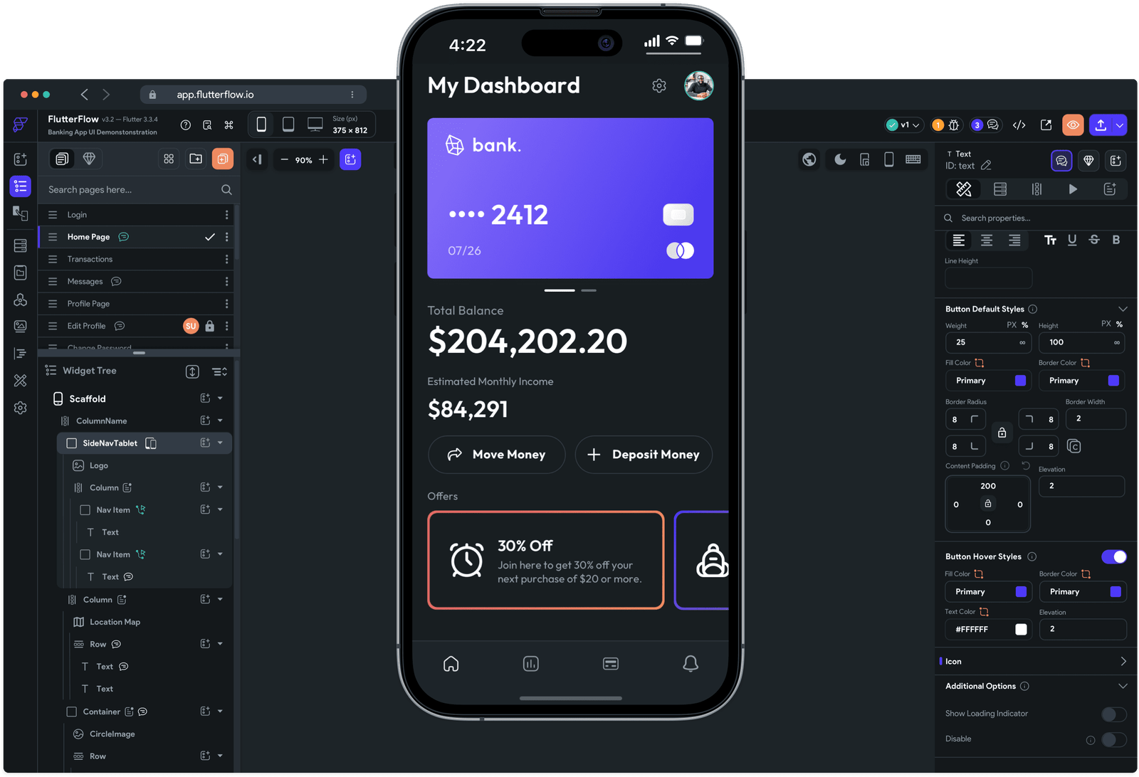 FlutterFlow Development