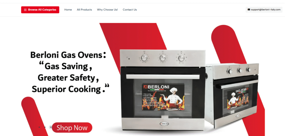 Berloni Italy Made by Web Synergy in Lebanon