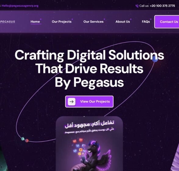 Pegasus Agency Pegasus Agency in Egypt, Web Development in Egypt, Website Development Egypt, Grow Business in Egypt, Web Design Egypt