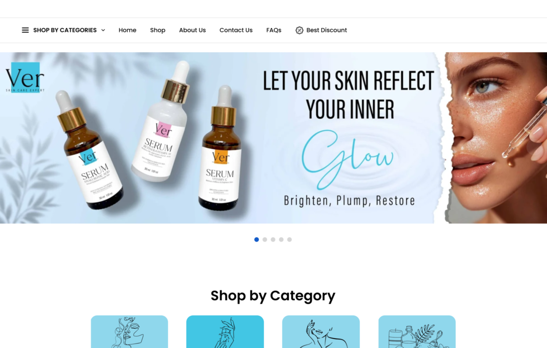 Ver Cosmetics Ver Cosmetics Brand in Lebanon, E-commerce Website Development Lebanon