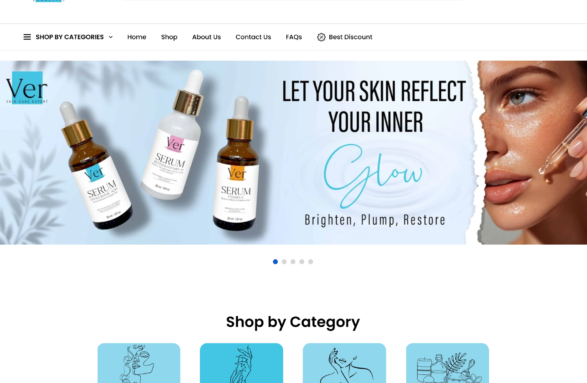 Ver Cosmetics Brand in Lebanon, E-commerce Website Development Lebanon