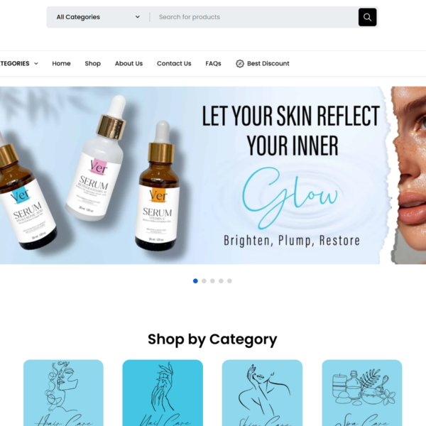 Ver Cosmetics Brand in Lebanon, E-commerce Website Development Lebanon