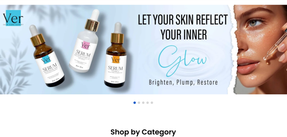 Ver Cosmetics Brand in Lebanon, E-commerce Website Development Lebanon