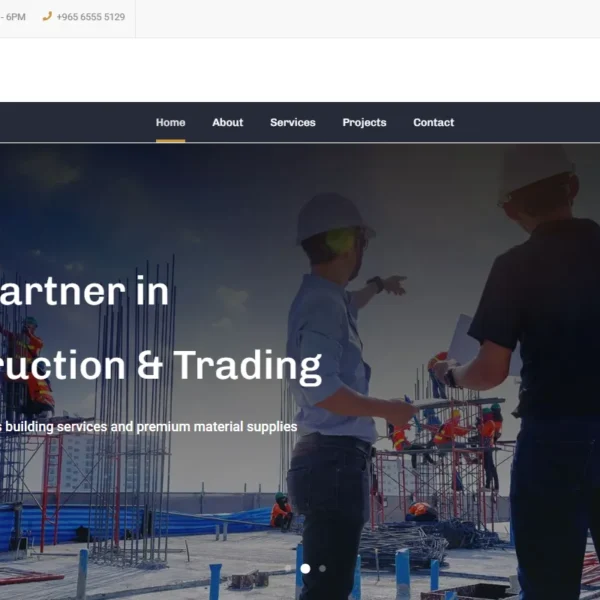 Express Fudiya Website Development B2B Construction