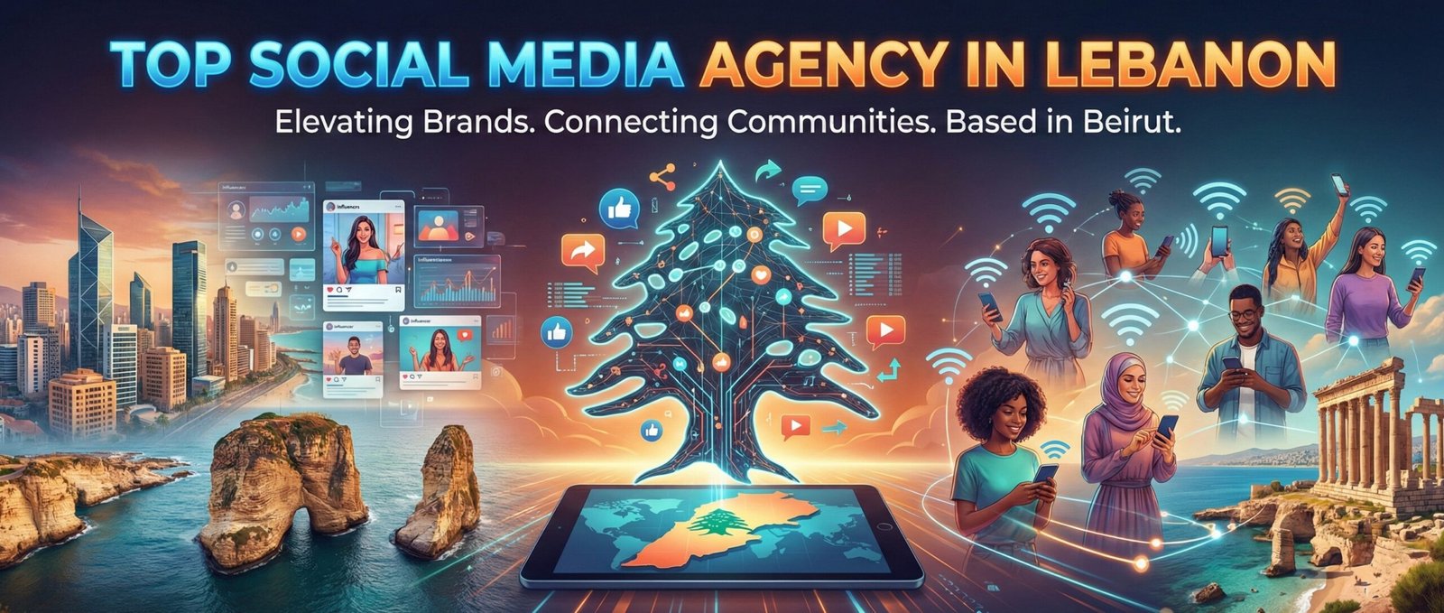 Top Social Media Agency in Lebanon, Best Social Media Companies in Lebanon, TikTok marketing agency, Meta Ads, Instagram Marketing, Facebook Marketing, Video Production in Lebanon