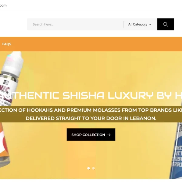 Hookah Home - Development by WooCoomerce at Web Synergy