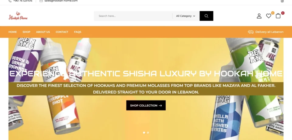 Hookah Home Hookah Home - Development by WooCoomerce at Web Synergy