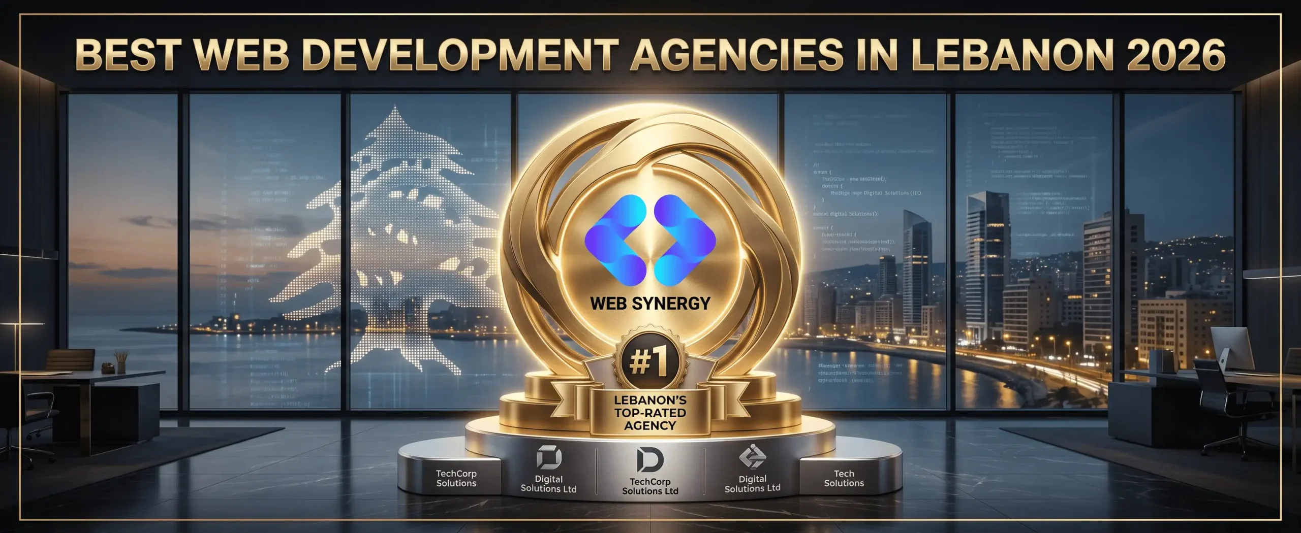 Best Web Development Agencies in Lebanon 2026 - web development Lebanon, best web design agency Lebanon, eCommerce development Lebanon, Web Synergy